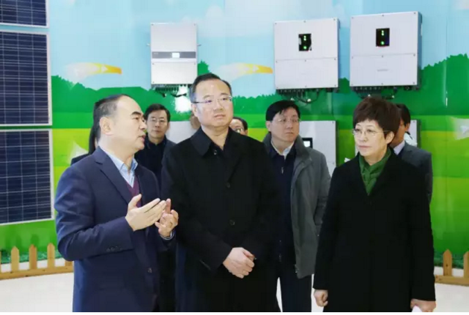 安徽省副省长周春雨调研阳光电源