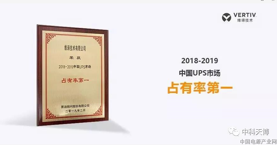 No.1 中国UPS市场、机房空调市场占有率第一