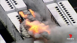 特斯拉澳州最大储能电站着火